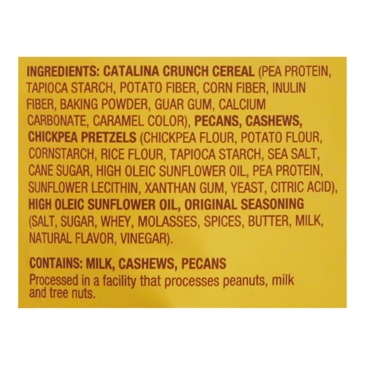 Catalina Crunch - Crunch Mix Traditional - Case Of 6-6 Oz