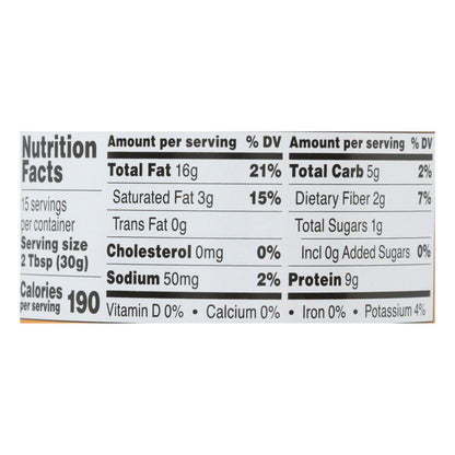 Una vez más: mantequilla de maní cremosa sin sal, caja de 6 a 16 oz