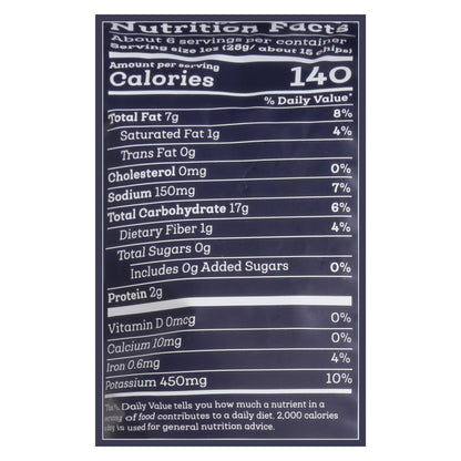 Siete - Kettle Chip Chile Lime - Caja de 6 - 5.5 oz