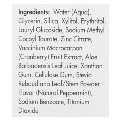 Spry Xylitol Toothpaste - Peppermint - 4 Oz.