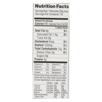 Simple Mills - Mezcla para brownies con harina de almendras - Caja de 6 - 12,9 oz