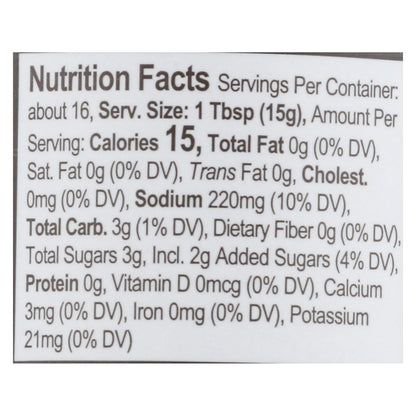 Primal Kitchen - Salsa teriyaki sin soja - Caja de 6 - 8,5 oz