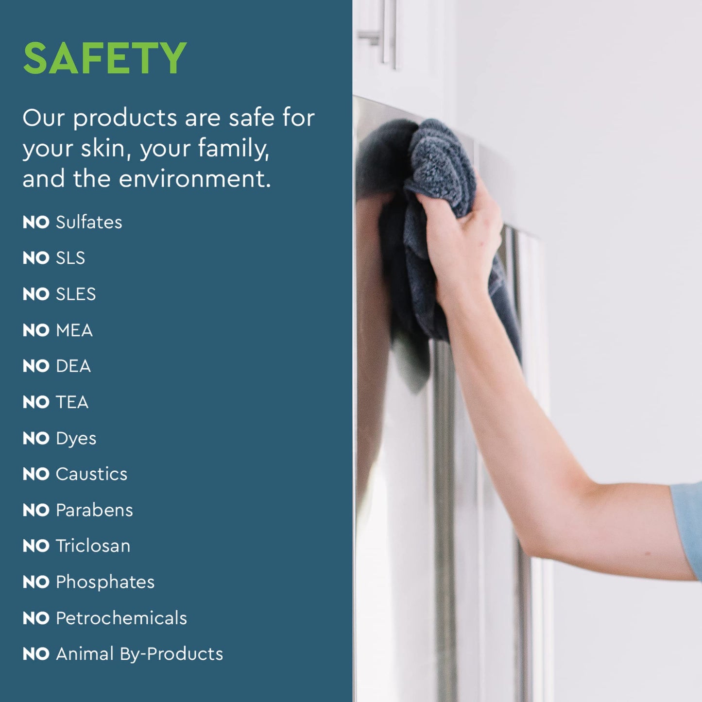 Limpiador concentrado multisuperficies Puracy, 1 galón, té verde y lima, solución de limpieza natural multiusos para el hogar