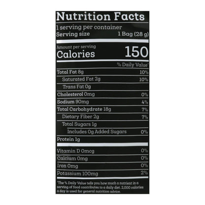 Siete - Tortilla Chips Ranch - Case Of 24 - 1 Oz