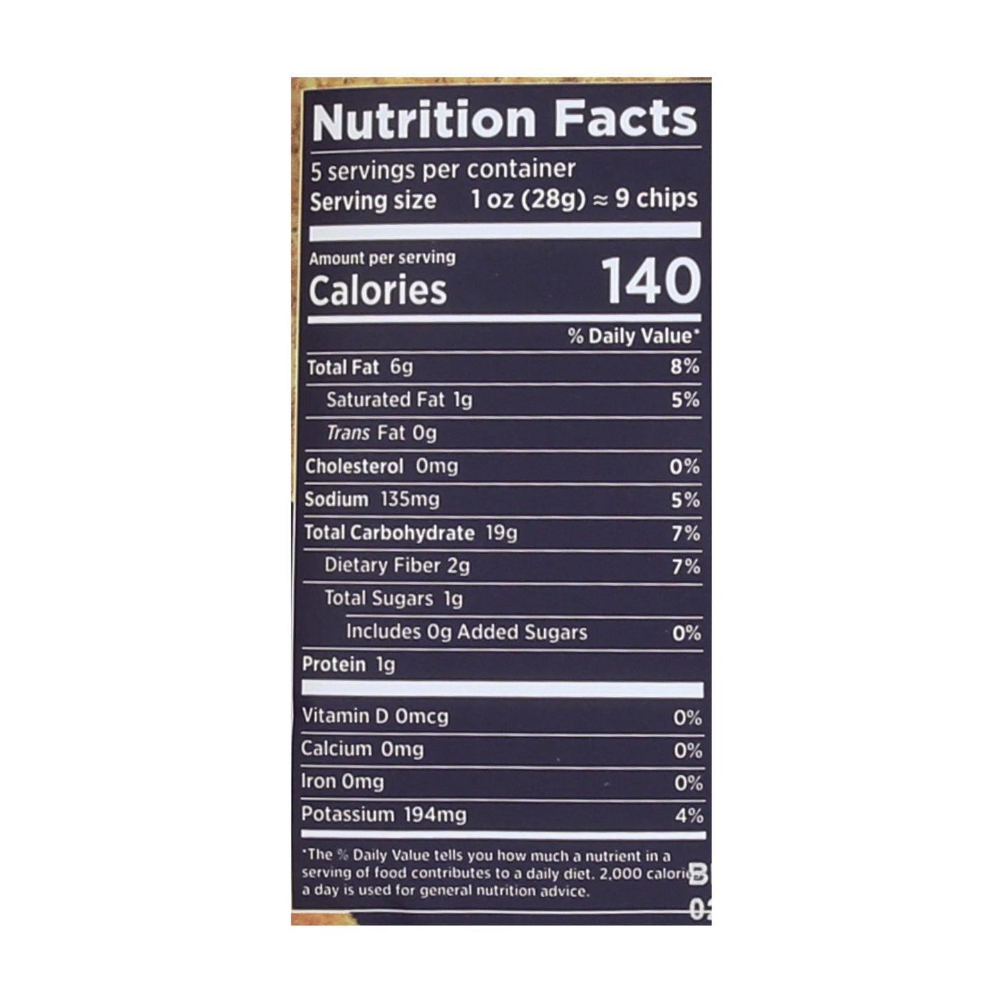 Siete Tortilla Chip - Nacho - Caja de 12 - 5 Oz