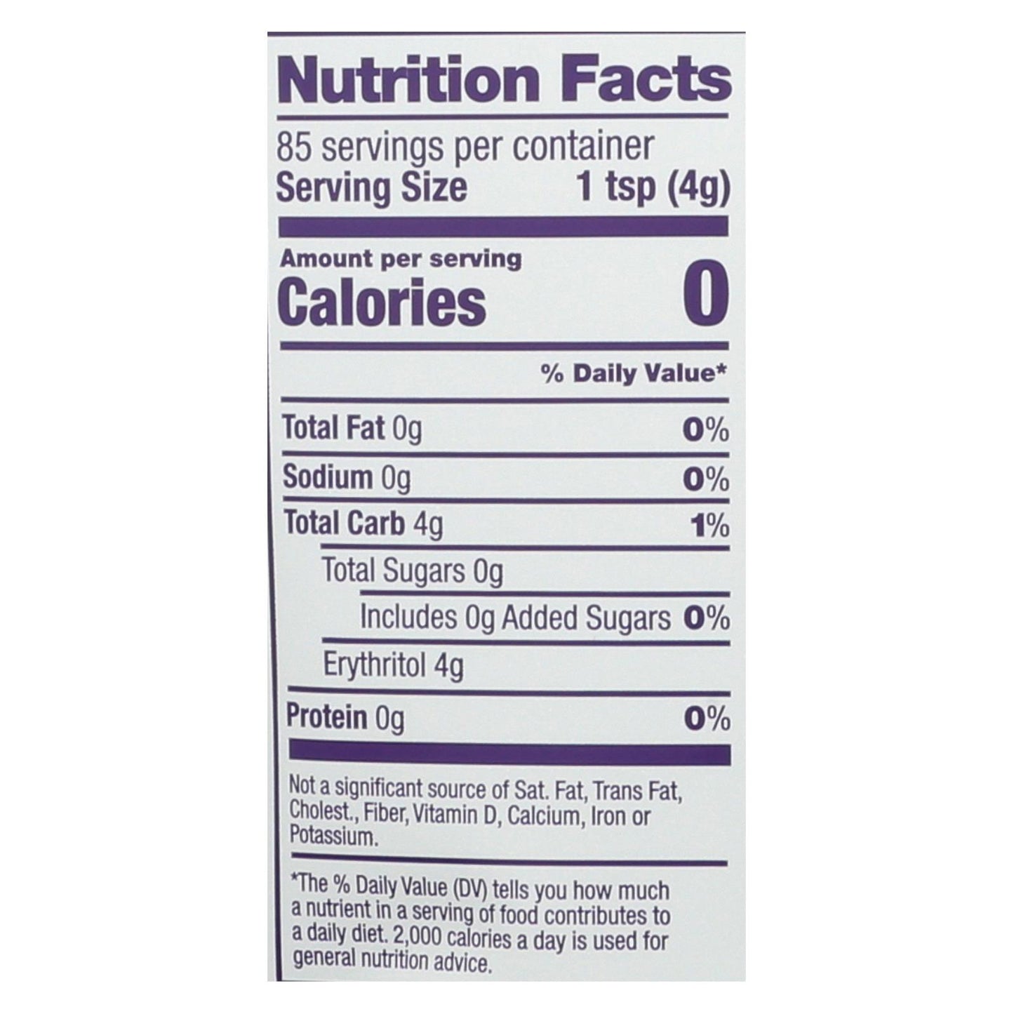 Swerve - Edulcorante - Granulado - Caja de 6 - 12 oz.