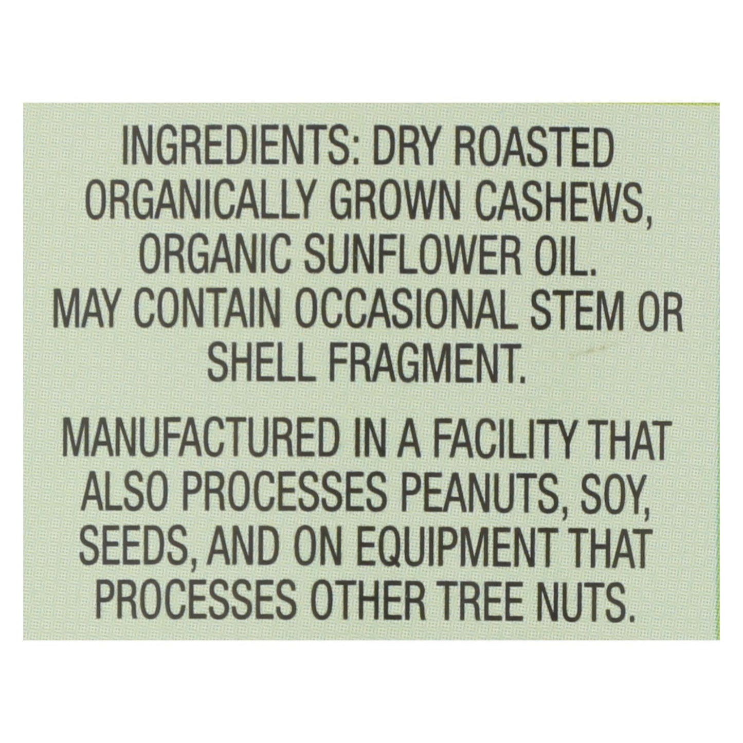 Una vez más - Mantequilla de anacardo - Caja de 6-16 oz