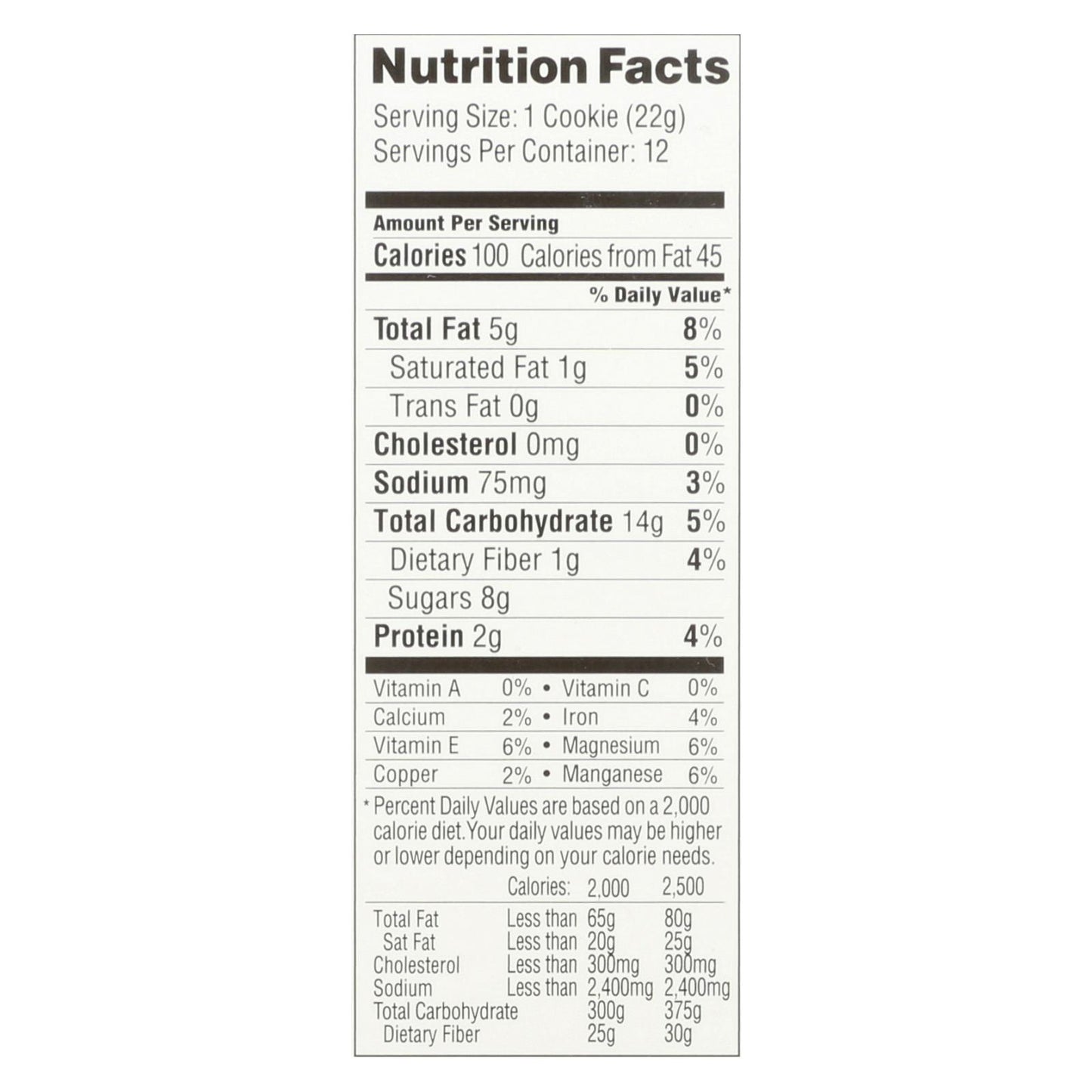 Mezcla para galletas con chispas de chocolate y harina de almendras Simple Mills - Caja de 6 - 8,4 oz.