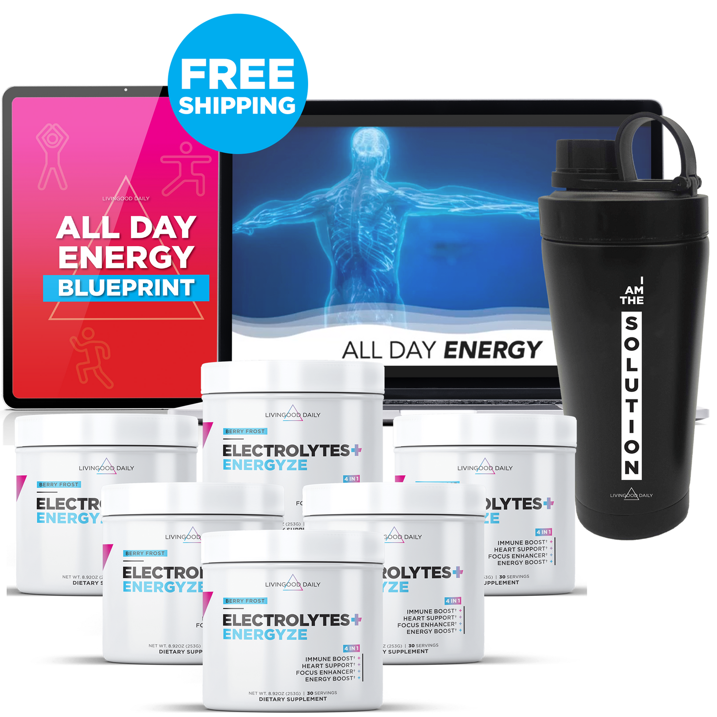 Livingood Daily Electrolytes + Energyze