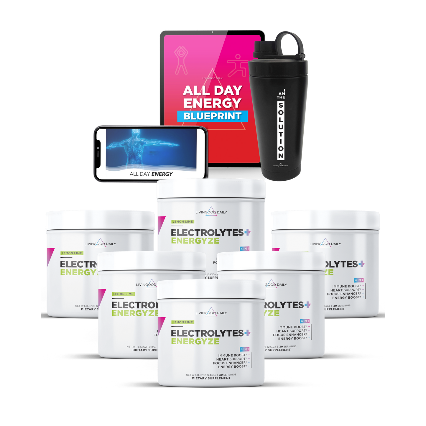 Livingood Daily Electrolytes + Energyze