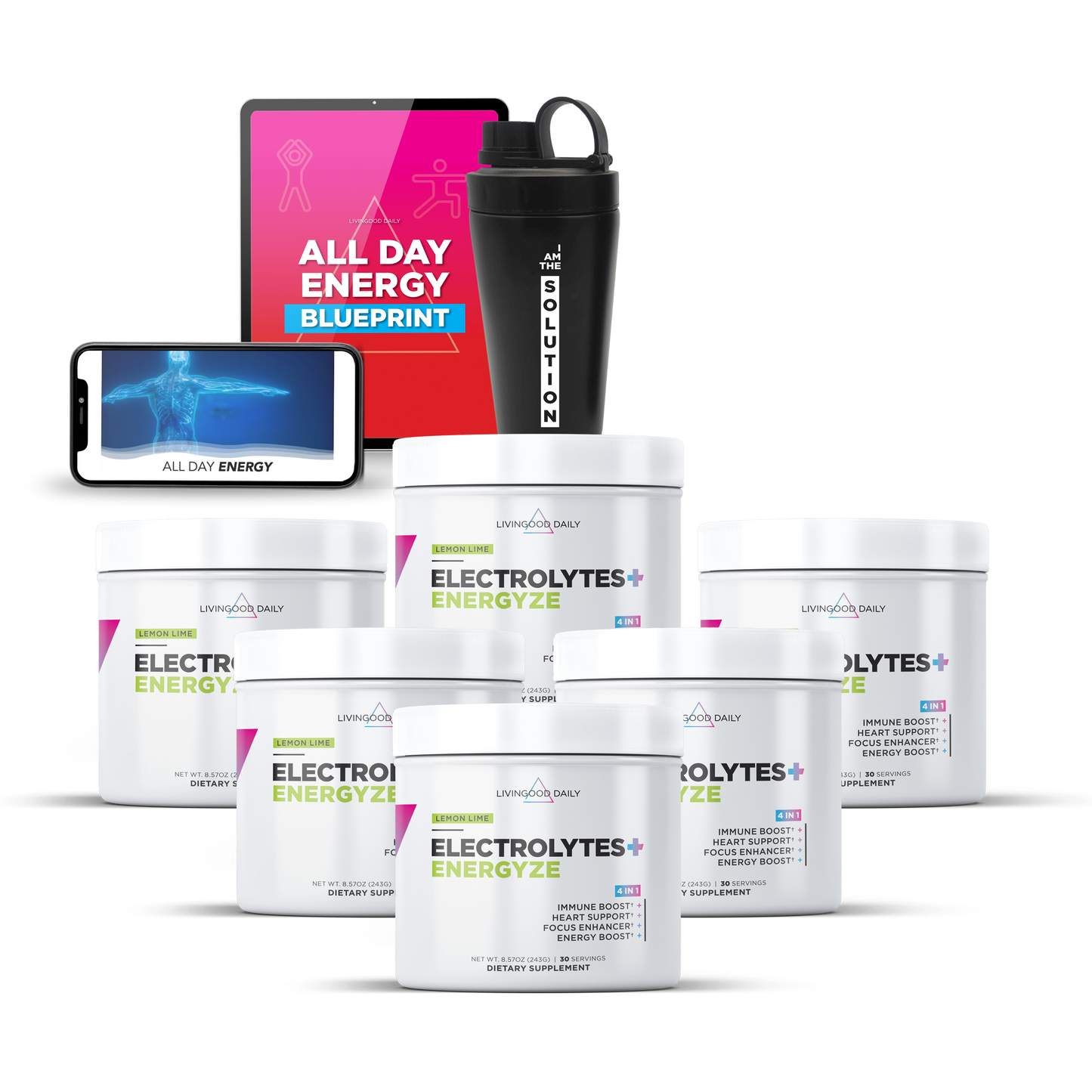 Livingood Daily Electrolytes + Energyze
