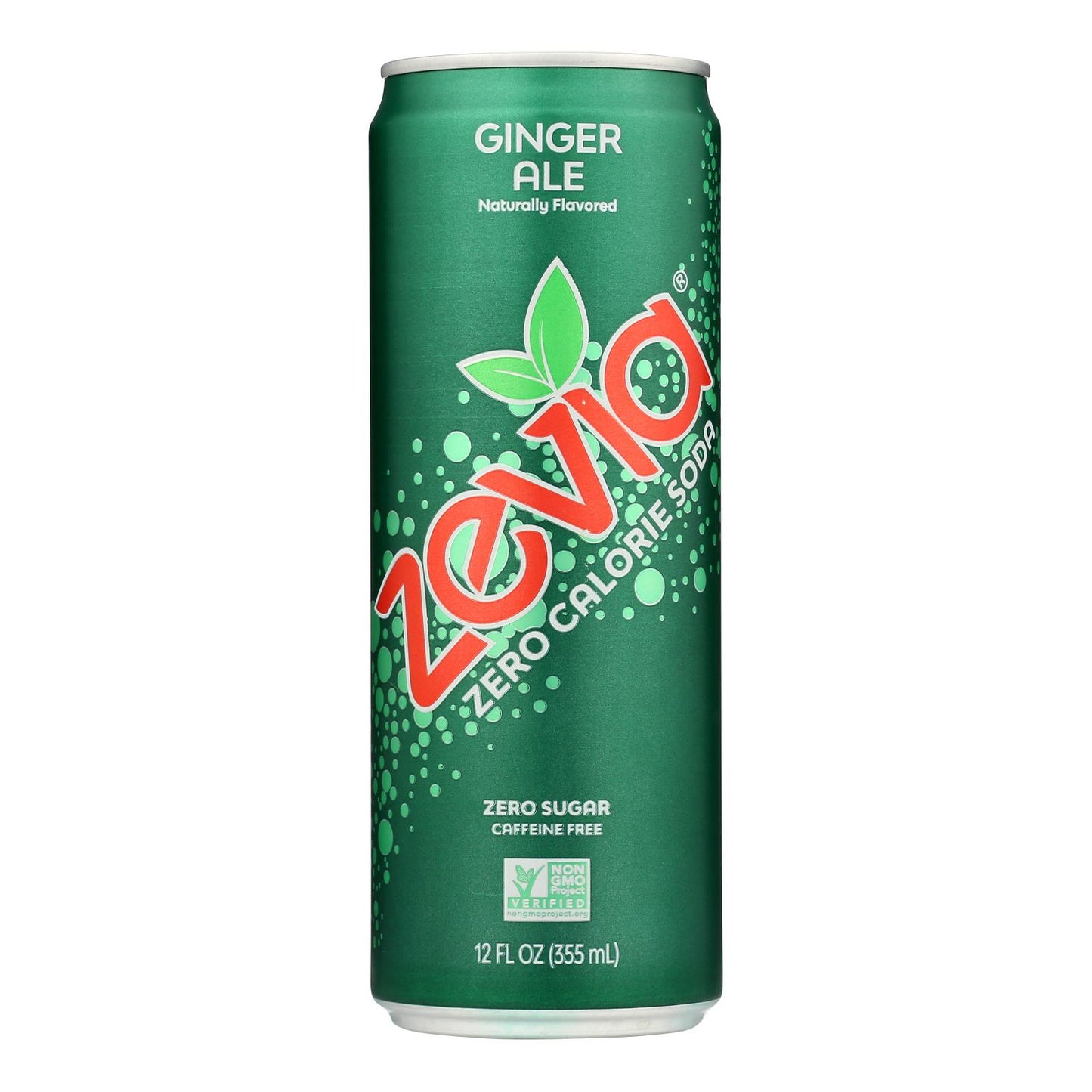 Zevia - Refresco de jengibre y jengibre - Caja de 12 - 12 Fz
