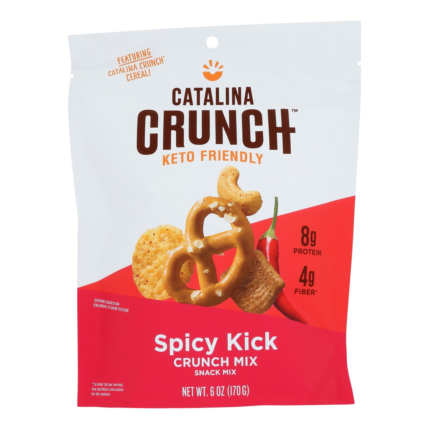 Catalina Crunch - Crunch Mix Spicy Kick - Case Of 6-6 Oz