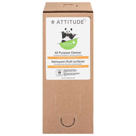 Attitude - Cleaner Ap Citrus Zest - 1 Each 1-135.3 Oz