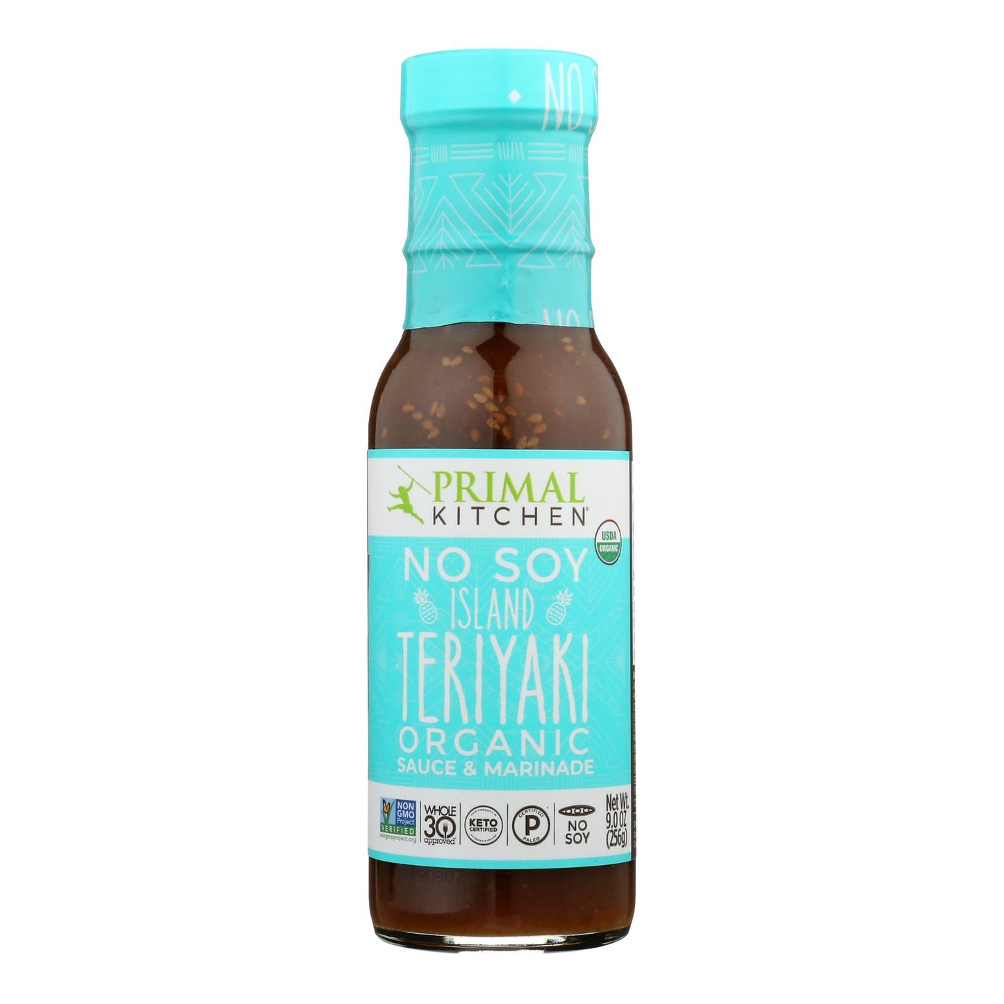Primal Kitchen - Salsa Teriyaki Island Sin Soja - Caja De 6-9 Oz