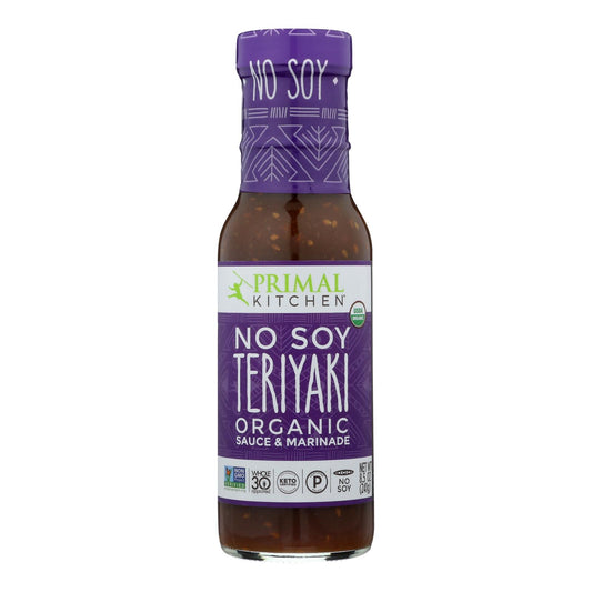 Primal Kitchen - Salsa teriyaki sin soja - Caja de 6 - 8,5 oz
