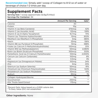 Livingood Daily Collagen + Multi (Unflavored)