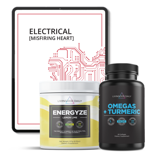 Paquete de soporte cardíaco eléctrico diario de Livingood