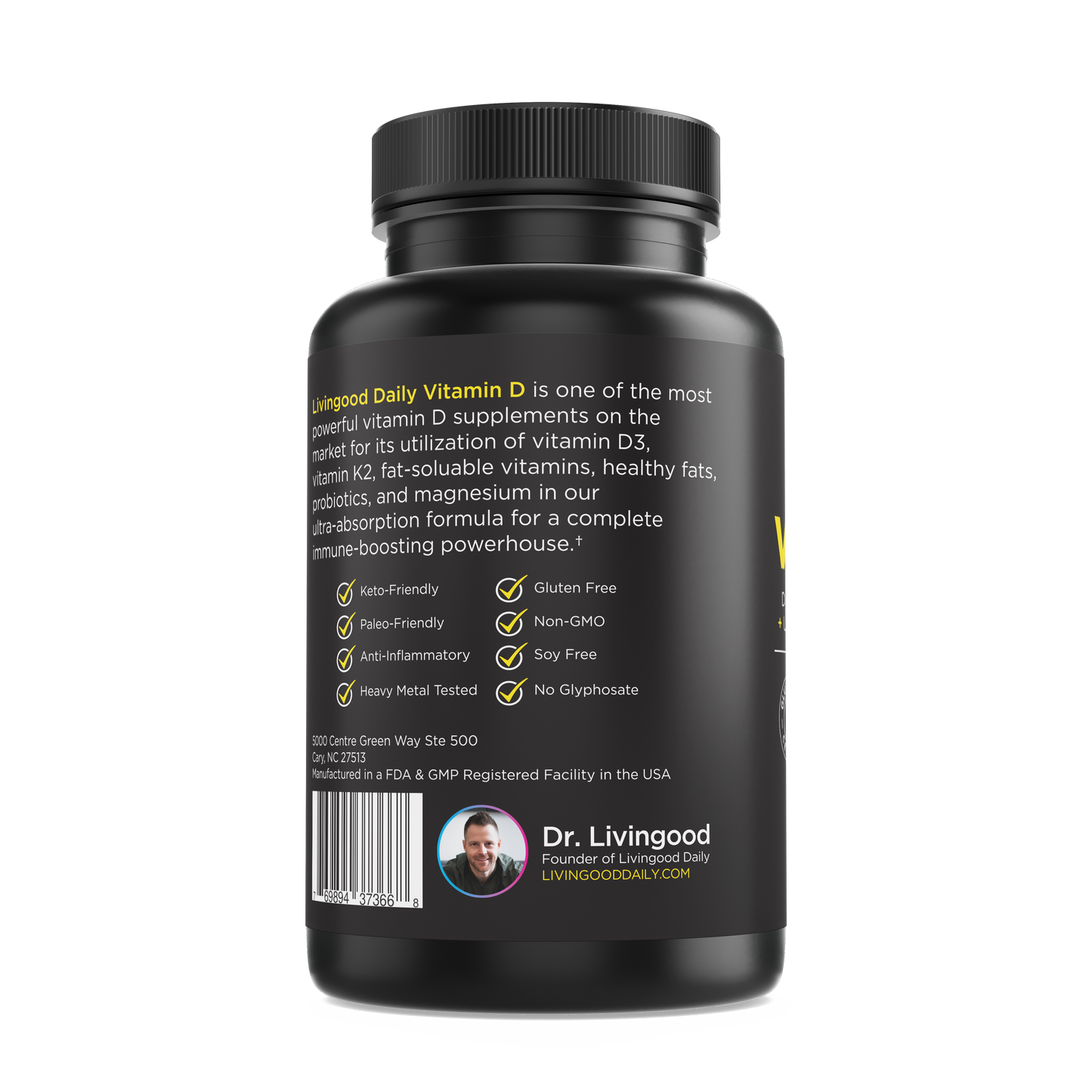 Vitamina D diaria de Livingood