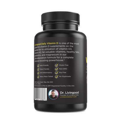 Vitamina D diaria de Livingood
